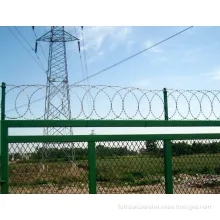 Hot-Dipped Galvanized and PVC Coated Fence